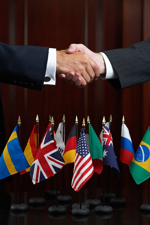 International agreement, doing business overseas through speaking English
